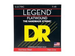 Набір струн DR Strings LEGEND Flatwound Electric - Medium Light (11-48)